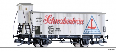 Tillig 17925 - Spur TT Kühlwagen, DRG, Ep.II 'Schwabenbräu'