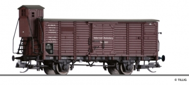 Tillig 17929 - Spur TT Gedeckter Güterwagen Gm, Halberstadt-Blankenburger Eisenbahn