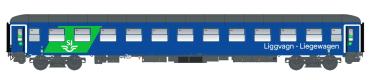 LS Models 58512 Spur TT SJ Liegewagen Bvcmz 248.5 Ep.VI