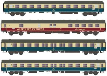LS Models 96033DC Spur HO DB Personenwagen-Set 4-tlg. Ep.IV