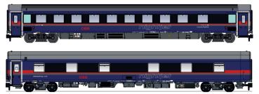 LS Models 97038-1N - Spur N 2er Set Nachtzugwagen Bcmz + WLABmz ÖBB Nightjet, Ep.VI