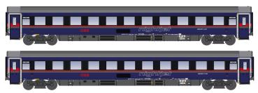 LS Models 97038-2N - Spur N 2er Set Personenwagen Bmz ÖBB Nigjtjet, Ep.VI