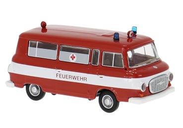 Brekina 30052 - Spur HO Barkas B 1000 als KTW der Feuerwehr