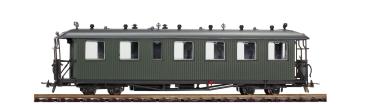 Bemo 3022821 - Spur HOm DR 970-328 sä. Personenwagen, Holz-Wagenkasten, Ep. III