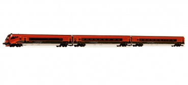 Jägerndorfer 70310 - Spur HO  Railjet ÖBB 3.tlg. Steuerwagen Economy Endwagen Economy Wagen, Ep.III