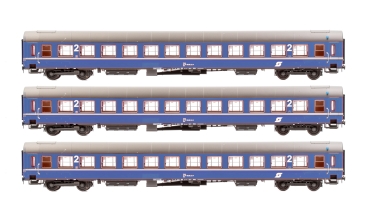 Jägerndorfer 61401 - 3ER SET LIEGEWAGEN ÖBB NIGHTJET, EP.VI