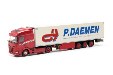 Herpa 317283 - DAF XG Kühlkoffer-Sattelzug "P. DAEMEN"