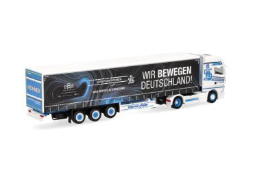 Herpa 320320 - Spur HO MAN TGX GX Gardinenplanen-Sattelzug "Spedition Höhner/Wir bewegen Deutschland"