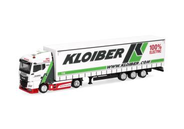Herpa 321365 - Spur H0 MAN eTGX GM Sattelzug "Kloiber"