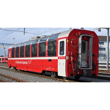 Bemo 3294157 - Spur HOm RhB Bp 2507 Panoramawagen "50 Jahre BEX"