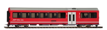 Bemo 3298132 - RhB B 573 01 AGZ Mittelwagen mit Innenbeleuchtung