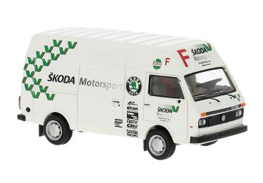 Brekina 34957 - Spur HOVW LT Hochraum-Kasten, Skoda Motorsport