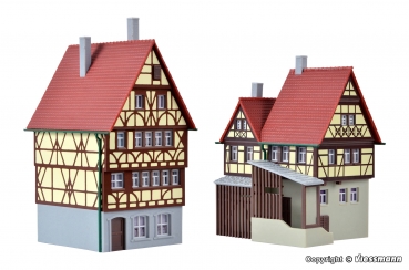 Kibri 37100 - Spur N Fachwerkhaus und Torhaus