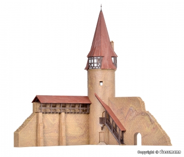 Kibri 37109 - Spu N Rundturm mit Mauer in Marktbreit