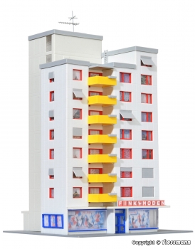Kibri 37120 - Spur N Hochhaus mit Ladengeschäft