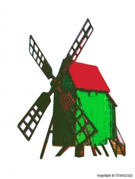 Kibri 37156 - Spur N Windmühle, 2 Stück