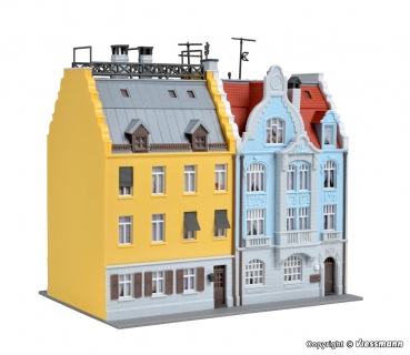 Kibri 37163 - Spur N Stadthäuser um 1900, 2 Stück