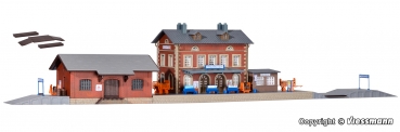 Kibri 37396 - Spur N Bahnhof Rauenstein mit Güterschuppen