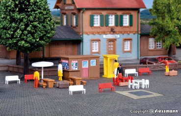 Kibri 37490 - Spur N Ausgestaltungs-Set mit Figuren