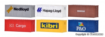 kibri 37740 - Spur N 20-Fuß High Cube Container