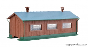 Kibri 37802 - Spur N Lokschuppen, einständig