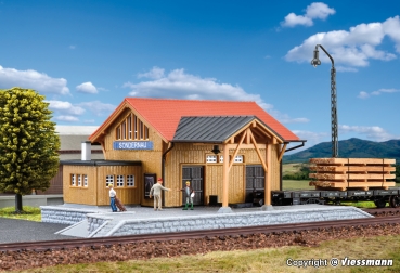 Kibri 37804 - Spur N Güterschuppen Sondernau