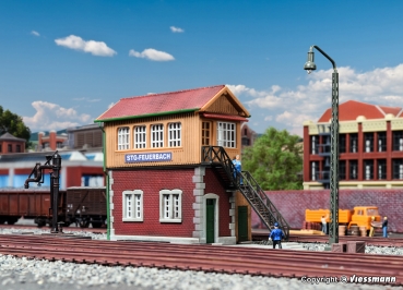 Kibri 37805 - Spur N Stellwerk Stuttgart-Feuerbach