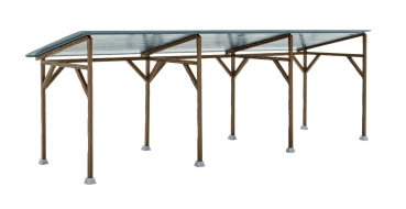 Kibri 38349 - Holzcarport