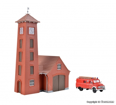 Kibri 39210 - Feuerwehrhaus Bahlburg-Lüneburg