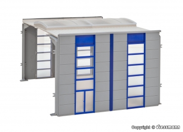 Kibri 39251- Erweiterungs-Set für Lager-/ Industriehalle 39250