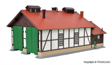 Kibri 39438 - Spur HO Lokschuppen, zweiständig