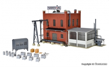 Kibri 39813 - Spur HO Fabrik mit Anbau