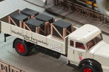 Joswood 40463 - Spur HO Brikettstapel auf Palette, 10 Stk.