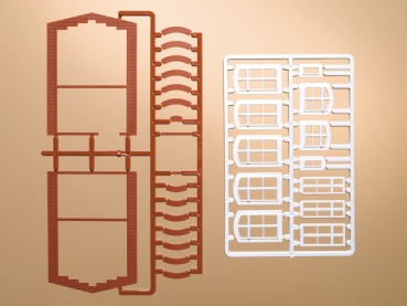 Auhagen 41615 - Spur HO Fensterbögen und Fenster