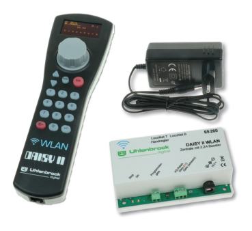Uhlenbrock 64360 - Uhlenbrock 64360 Spur Neutral DAISY II WLAN DCC-Digitalset