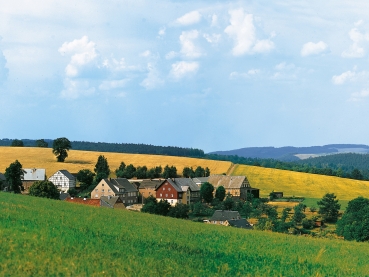 Auhagen 42508 - Spur HO/TT Hintergrund Wolkenstein/Erzgebirge 5-teilig