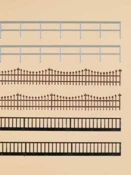 Auhagen 42558 - Spur HO Eisenzaun und -geländer
