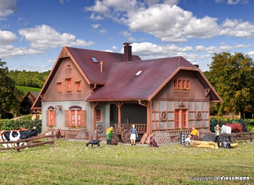 Vollmer 43744 - Bauernhaus mit Remise