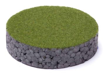 MBR model 54-0101 1 mm Gras Lärchennadeln - 30g
