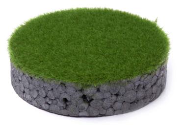MBR model 54-0202  2 mm Gras Grasgrün - 50g
