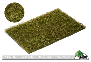 MBR model 55-0020 - Grasmatte Gesträuch, 12 mm