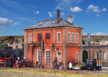 Vollmer 45708 - Spur HO Wasserhaus
