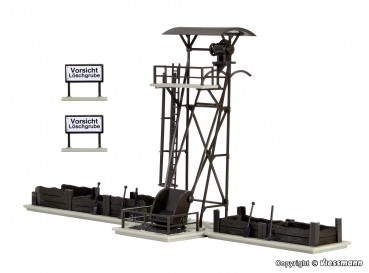 Vollmer 45741 - Schlackenaufzug mit Grube