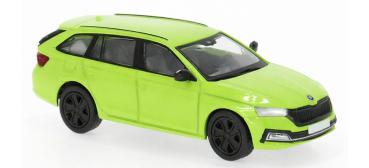 Brekina PCX870597 - Spur H0 Skoda Octavia IV Combi, hellgrün, Baujahr 2019