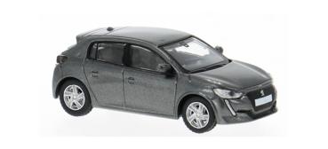 Brekina PCX870595 - Spur H0 Peugeot 208 II, dunkelgrau, 2019