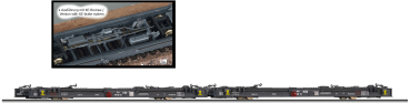 Tillig 15974 - Spur H0m Rf4 der HSB Rollwagenset