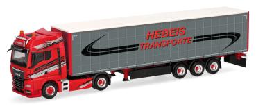 Herpa 320498 - Spur H0 MAN TGX GX Gardinenplanen-Sattelzug