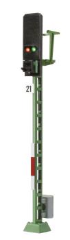 Viessmann 4721 - Spur HO Licht-Blocksignal der Einheitsbauart mit filigranem Messingmast
