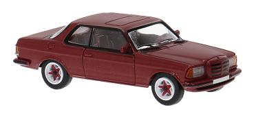 PCX870798 - Spur H0 MB C123 Coupe, rot-metallic  1977
