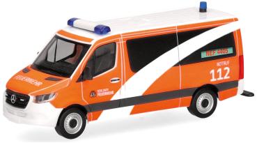 Herpa 099066 - Spur H0 Mercedes-Benz Sprinter '18, Berliner Feuerwehr/Notarzt
